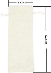 img 1 attached to Без мешков Предложение горничной Бутылка Drawstring Cotton