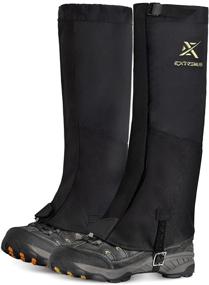 img 4 attached to 🏔️ Extremus Buckwell Hunting Leg Gaiters: Waterproof Snow Boot Gaiters for Men and Women - Ideal for Snowshoeing, Hiking, Hunting, and Skiing