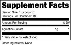 img 3 attached to 💪 Boost Strength and Muscle with XPI Raw Agmatine Sulfate Powder - 100g, 100 Servings - Made in USA