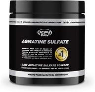 💪 boost strength and muscle with xpi raw agmatine sulfate powder - 100g, 100 servings - made in usa logo