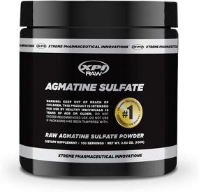 img 4 attached to 💪 Boost Strength and Muscle with XPI Raw Agmatine Sulfate Powder - 100g, 100 Servings - Made in USA