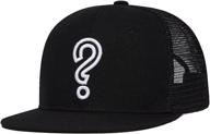 🧢 quanhaigou mesh trucker hats: stylish outdoor snapback dad hat for men and women – adjustable baseball caps for hip hop fashion логотип