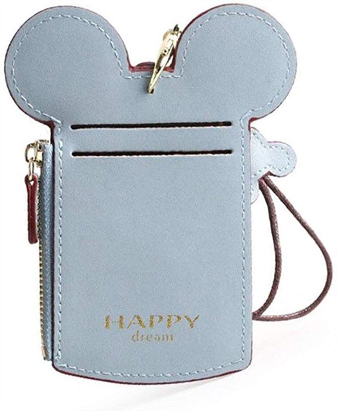leecco leather student id students women's handbags & wallets for wallets 로고