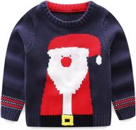 lovely littlespring little sweater christmas santa boys' clothing: festive fashion for your little one! logo