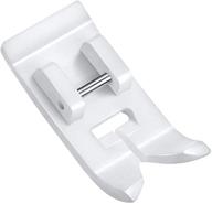 🧵 premium non-stick zigzag teflon presser foot - compatible with singer, brother, janome and more! logo