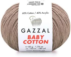 img 4 attached to Skein Total Gazzal Cotton Light Knitting & Crochet and Yarn