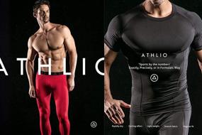 img 2 attached to ATHLIO AO BTK04 BLK_Medium Sleeveless Compression Baselayer Sports & Fitness