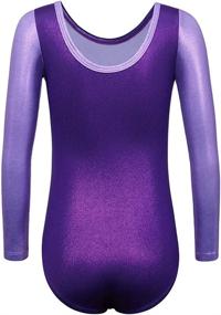 img 3 attached to BAOHULU Gymnastics Embroidery Activewear B208_WineRed_10A Sports & Fitness and Other Sports