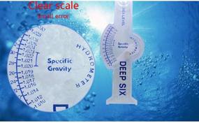 img 1 attached to 🐠 ZRM&E Aquaculture Seawater Hydrometer for Aquarium: Salinity Meter Test with Densimeter, Specific Gravity for Fish Tank, and Ocean Hydrometer