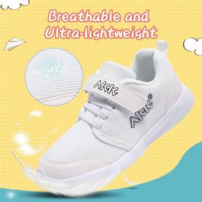 img 2 attached to 👟 Top-notch Akk Kids Sneakers: Unisex Boy's and Girl's Shoes