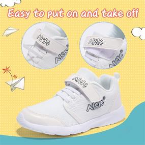 img 3 attached to 👟 Top-notch Akk Kids Sneakers: Unisex Boy's and Girl's Shoes