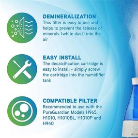 img 3 attached to 🌬️ White Demineralization Filter for Guardian Technologies FLTDC30 Humidifier