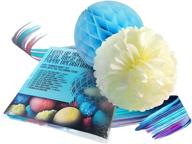 voplop summer wind set: stunning tissue paper pom poms, flowers, lanterns & garland for weddings, birthdays, and baby showers logo