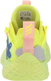 img 2 attached to Vibrant Clear Yellow Adidas Unisex Youth Girls' Shoes - Perfect for Harden Your Style!