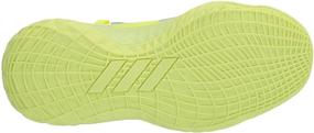 img 1 attached to Vibrant Clear Yellow Adidas Unisex Youth Girls' Shoes - Perfect for Harden Your Style!