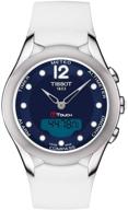 tissot t touch bluedial rubber t0752201704700 logo