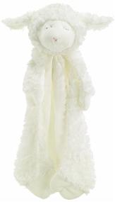 img 1 attached to 🐑 Baby GUND Winky Lamb Huggybuddy: Ultra Soft Plush Blanket for Soothing Comfort