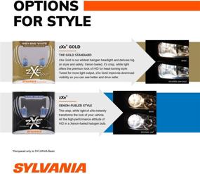 img 1 attached to 💡 Sylvania H11 (64211) SilverStar zXe High Performance Halogen Headlight Bulbs - Achieve Xenon-Like Brilliance with HID Attitude, Bright White Light Output - 2 Bulbs Included