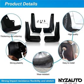 img 1 attached to NYZAUTO Compatible 2018 Up Accord Guards