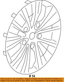 img 2 attached to Подлинный кожаный чехол для колеса Honda 44733 TR3 A00