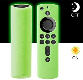 img 1 attached to Upgrade Silicone Firestick Compatible GlowGreen