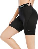 🚴 truity women's bike shorts: premium baggy mtb cycling shorts with 3d padded inner liner logo