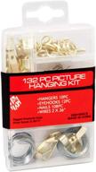 picture hanging kit 132 pieces logo