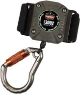 🔒 ergodyne 3002 retractable lanyard carabiner: versatile safety solution for work and outdoor activities logo