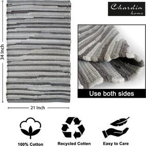 img 1 attached to Chardin Home Friendly Recycled Washable