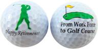 westmon works retirement balls golfer logo