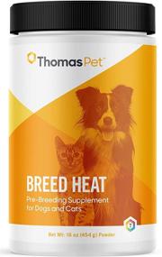 img 4 attached to 🐾 Томас Лабс Травяной супплемент Breed Heat - Усиление разведения и репродуктивной функции для собак и кошек