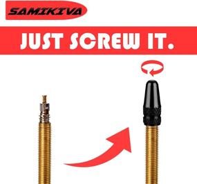 img 2 attached to 🚲 Enhance Your Bike's Presta Valve with the SAMIKIVA 10-Pack Chrome Anodized Aluminum Bike Presta Valve Stem Caps: Ideal Dust Caps for MTB Road Racing Bicycles