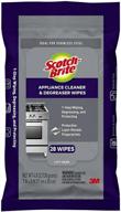 🧽 scotch-brite appliance cleaner wipes - 28 count logo