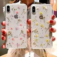 huecase handmade pressed flower compatible cell phones & accessories logo