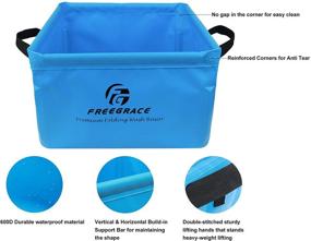 img 2 attached to Freegrace Folding Wash Basin: Ultimate Portable Sink for Camping & Outdoor Activities