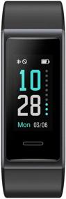 img 4 attached to 🏋️ Mangcart Fitness Tracker HR - Activity Watch with Heart Rate Monitor, IP68 Waterproof Pedometer and Step Counter - Sleep Monitor and Calorie Counter for Men, Women, and Kids