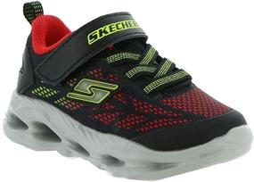 img 4 attached to Skechers Vortex Flash Sneaker Medium Toddler Boys' Shoes and Sneakers