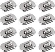 🔒 auear 12 pack turn lock clasp hardware purse closure latches - premium handbag twist lock fasteners for diy bag craft projects logo