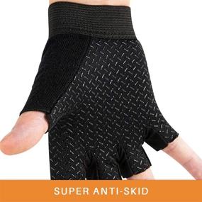 img 1 attached to Fingerless Children Skateboard Accessories Anti Abrasion