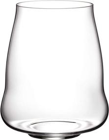 img 2 attached to 🍷 Set of 4 Clear Riedel Stemless Wings Pinot Noir Wine Glasses