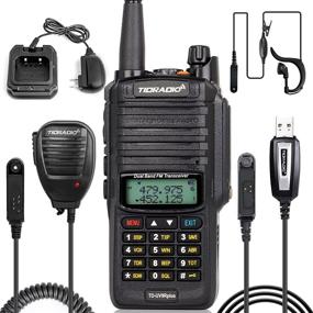 img 4 attached to 📻 TIDRADIO UV-9R Plus: Waterproof 2 Way Handheld Ham Radio with Full House Kits - 1 Pack