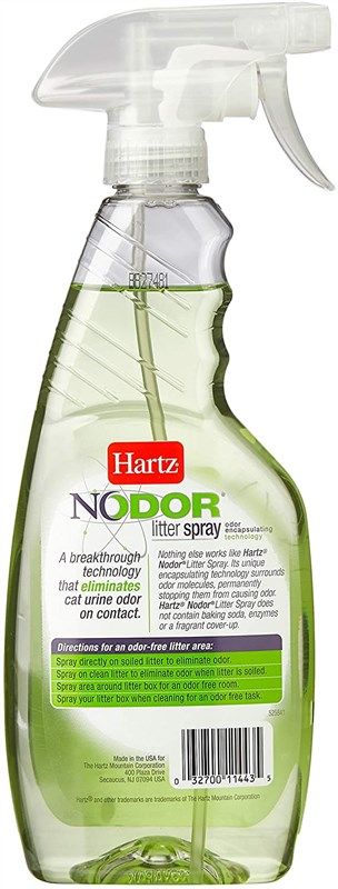 Hartz nodor cat litter spray sale