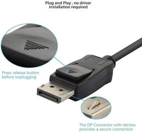 img 2 attached to DisplayPort Adapter FEMORO Converter Female