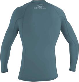 img 3 attached to 👕 O'Neill Men's Basic Skins Long Sleeve Rash Guard with UPF 50+: Ultimate Sun Protection For Men
