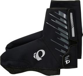 img 1 attached to 👟 Black Elite Softshell Shoe Cover by PEARL IZUMI - Size Large