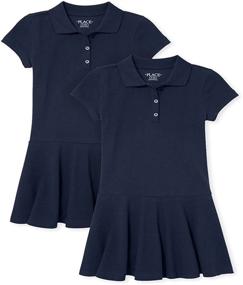 img 3 attached to 👚 Girls' Uniform 2 Pack from The Children's Place Girls' Clothing