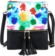 🌻 chic sunflower crossbody shoulder messenger handbag for women: handbags, wallets, and shoulder bags logo