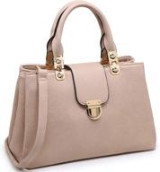 dasein handbags satchel leather shoulder women's handbags & wallets in satchels logo