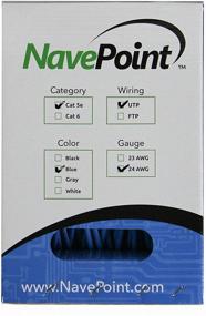 img 2 attached to NavePoint CAT5E UTP Ethernet Cable