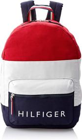 img 4 attached to Tommy Hilfiger Colorblock Canvas Backpack